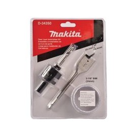 Kit de inst. de cerradura brocasierra 2 1/8" broca de manita 1"