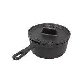 Cazo de hierro forjado 16cm c/tapa