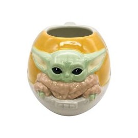 Tarro 3D cerámica Mandalorian child 473 ml