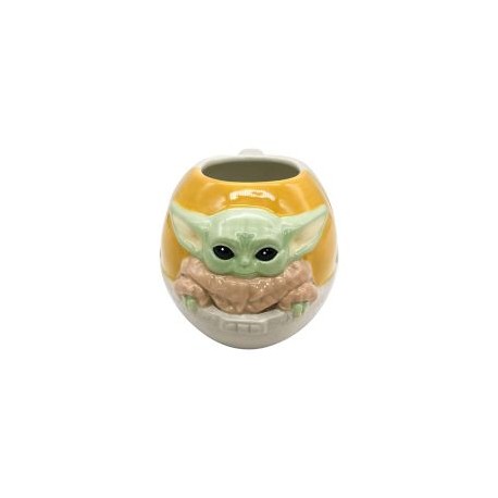 Tarro 3D cerámica Mandalorian child 473 ml