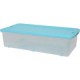 Caja bajo cama supreme 48 lts con tapa azul