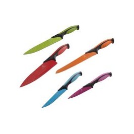 Set Cuchillos Acero Colores 5 pz