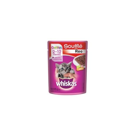 Alimento para gato cachorro res 85 g