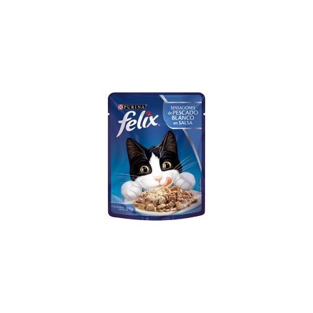 Alimento para gato pescado blanco en salsa 85 g
