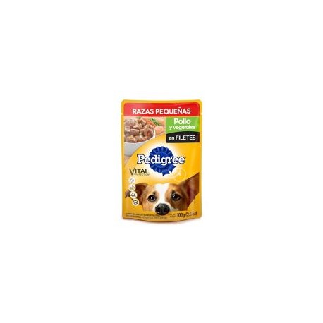 Alimento para perro pollo y vegetales 100 g