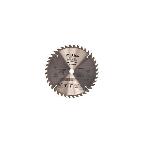 Disco para sierra circular 7 1/4" x 5/8 x 40