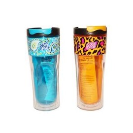 Vaso doble pared 414 ml print surtido