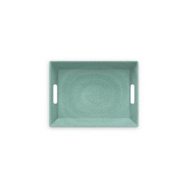 Bandeja melamina 49x36 liso aqua Fantasy Garden