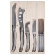 Set de cuchillos para quesos 7 piezas