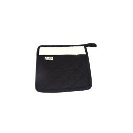 Agarradera 100% Algodón Liso Negro