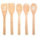 Set 5 Utensilios Bambu