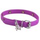 Collar de caucho hipoalergénico extra chico lila
