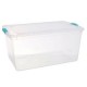 Caja plastica 61 lts con clip en lateral