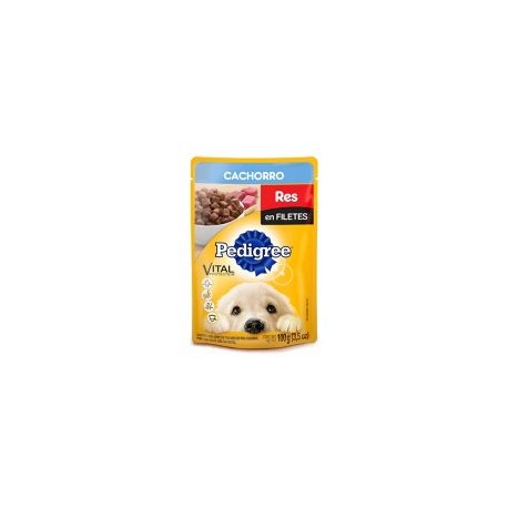 Alimento para perro cachorro res 100 g
