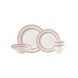 Vajilla Cerámica Redonda Domino 16 pz ( 4 personas )