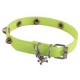 Collar de caucho extra chico neón