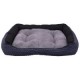 Cama p/perro de polipiel c/loneta materiales resistentes