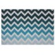 Mantel ind Urban zigzag 45x30 turquesa