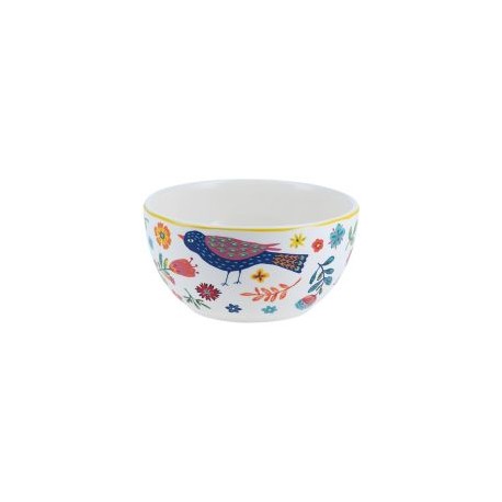 Bowl 15Cm Pajaro Flores