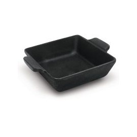 Mini platón cuadrado hierro forjado 13cm