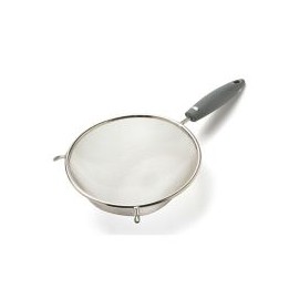 Colador acero inoxidable mango plástico 18cm