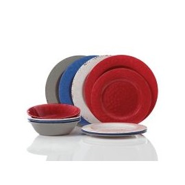 Vajilla 12 piezas melamina
