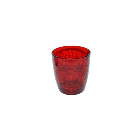 Vaso Palatina High Ball rojo