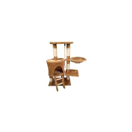 Mueble para gato con escalera y hamaca 96 cm