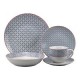 Jgo Vajilla 20Pz Geometrico