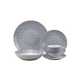 Jgo Vajilla 20Pz Geometrico