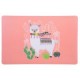 Mantel individual 29x43 llama rosa