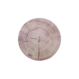 Mantel individual redondo 38cm amarillo