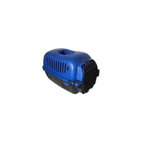 Transportadora para mascotas azul