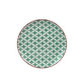 Plato 19X19Cm Geometrico Tur