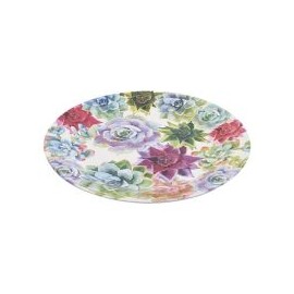 Plato Base Melamina Suculentas 46 cm