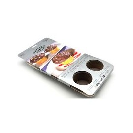 Molde silicón panque 6 cavidades