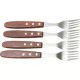 Set 4 tenedores madera HC