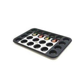 Molde antiadherente panque 24 cavidades