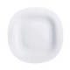 Plato llano 27 cm Carine blanco