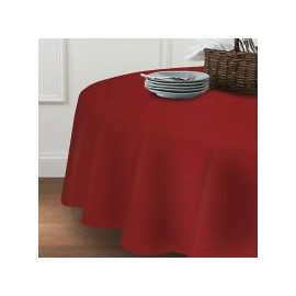 Mantel Redondo 1.46 Carmín