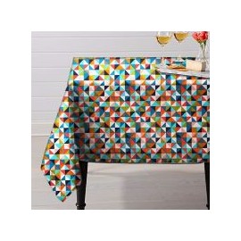 Mantel Cuadrado 1.46X1.46 Triángulos