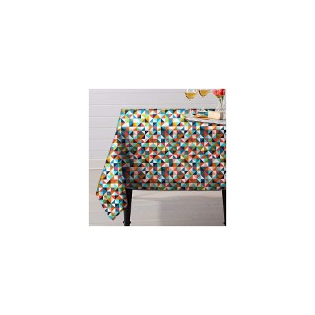 Mantel Cuadrado 1.46X1.46 Triángulos