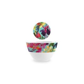 Bowl chico melamina 10cm flor aqua Fantasy Garden