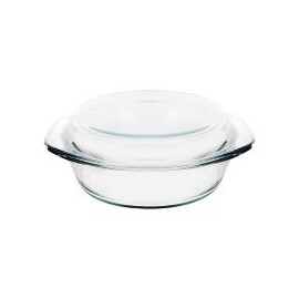 Refractario Vidrio Redondo 2.0 L