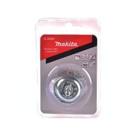 Carda copa de alambre 1 1/2" zanco 1/4" p/taladro
