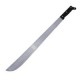 Machete cacha negra tipo recto 22"