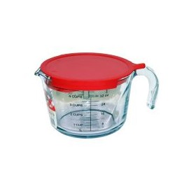 Taza medidora c/tapa 1 L