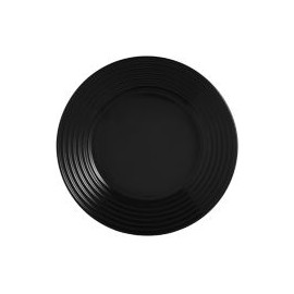Plato Harena 25 cm trinche vidrio templado