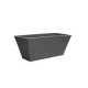 Maceta Jazmin gris 60x28x27 cm