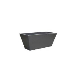 Maceta Jazmin gris 60x28x27 cm